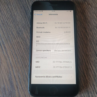 iPhone SE 2020 64 GB čierný pekný stav SUPER lacák - 4