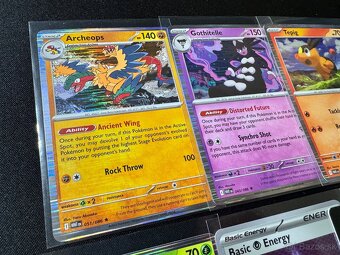 Pokemón MEGA balík H: 100ks kariet v obaloch s V a darček - 4