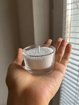 Sypané sviečky z palmoveho vosku (vyrob si sám 15ks sviečok) - 4