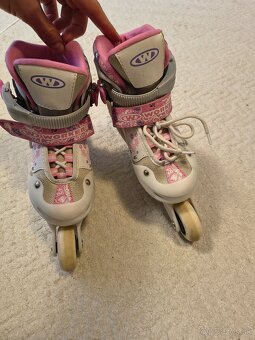 Detské kolieskové inline korčule Worker - 4