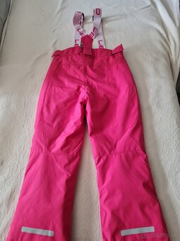 Dievčenské lyžiarske nohavice LEWRO - 128/134, nové - 4