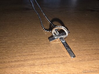 Strieborná retiazka s príveskom - 4