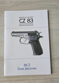 CZ 83, kal. 7,65 Browning - 4