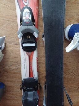 Detské lyže 70 cm + lyžiarky - 4