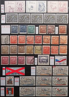 Známky ČESKOSLOVENSKO – 1 - 4