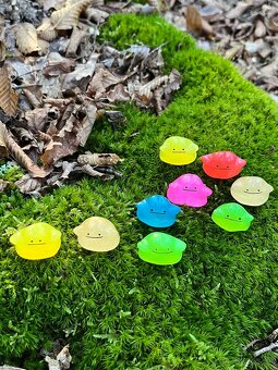 Pokémon Ditto handmade figúrky farebné priesvitné - 4