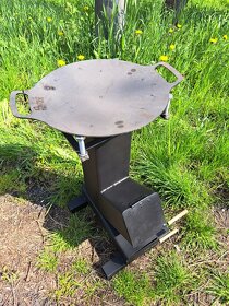 Raketova pec zahradny gril Rocket stove - 4