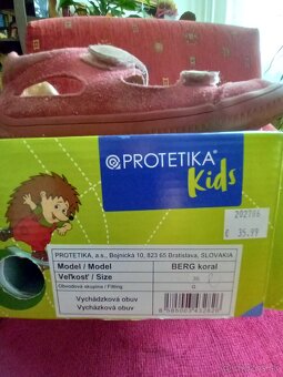 Dievčenské topánky - sandály č. 35 Protetika - 4