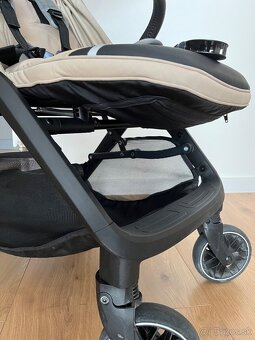Športový kočík Kinderkraft nubi 2 sand beige - 4