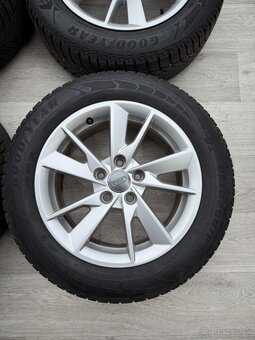 R16 ORIG.ZIMNÍ ALU KOLA AUDI A4 B9 5x112 205/60/16 - 4