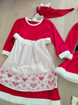 Vianočné šaty a súpravy/ body - 4