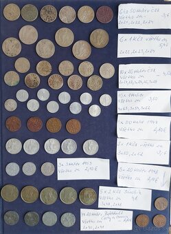 Zbierka mincí - Československé mince, Slovenská republika - 4