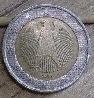 2 Euro - 2003 Nemecko chyboražba ponuknite cenu. - x0 - 4