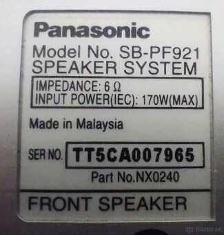 Reproduktory 5.1 Panasonic - 4