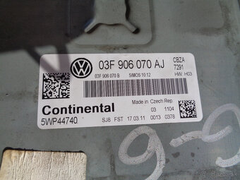 Riadiace jednotky Golf VI - 4