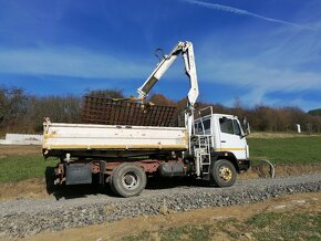 Predam troj stranny sklapac Mercedes s hydraulickou rukou - 4