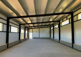OCEĽOVÁ KONŠTRUKCIA HALY - MONTOVANÁ HALA 8x24x6m - 4