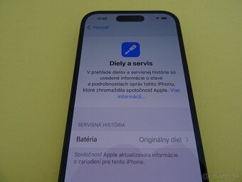 iPhone 14 PRO 256GB BLACK - ZÁRUKA 1 ROK - 100% BATERIA - 4