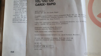 Navod na opravy VAZ,Lada,Dacia,Škoda 105,120,Rapid,Garde - 4