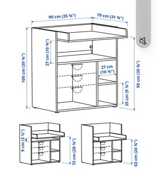 Prebalovacia komoda - 4