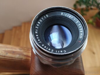 Objektiv Carl Zeiss Jena Biotar 2/58 M42 - 4