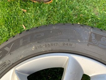 Letné ALU koleso PEUGEOT 5x108 215/55 R17 - 4