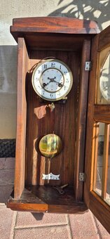 Starožitné kyvadlové hodiny zn. Junghans - 4