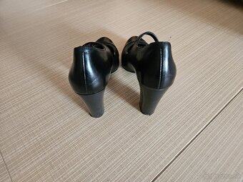 Kožené lodičky, 24 cm, veľ. 37 - 4