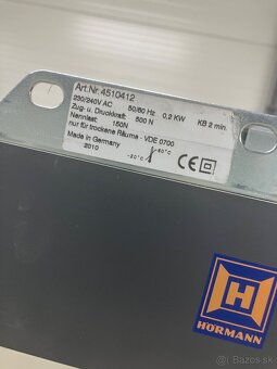 Motor horman na garážovú bránu - 4