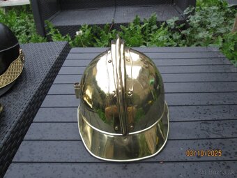 Hasičská prilba Brouchy 80 z roku 1885 - 4