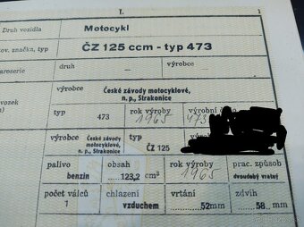 CZ 125/473 Šport 1965. - 4