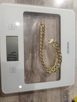 Zlatý náramok 14k 585/1000 - 4