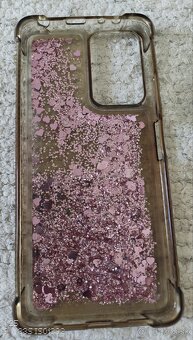 Obal plávajúce trblietky na Xiaomi Redmi Note 10 pro - 4
