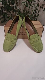 Mokasinky zelene - 4
