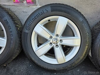 Zimne kolesá VW Tiguan 5x112 R17 215/65 r17 - 4