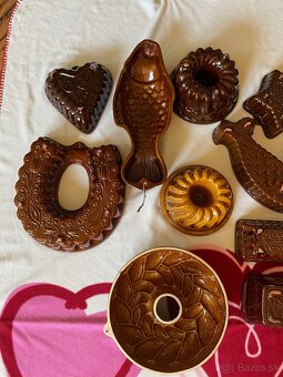 Zbierka keramické Formy na pečenie bábovka - 4