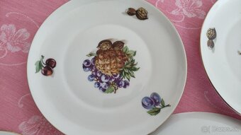 Koláčový set, dezertné taniere, súprava tanierov - 4