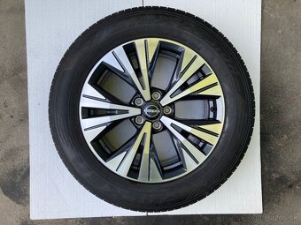 Čisto nové originál hliníkové disky na x-trail R18 + pneu - 4