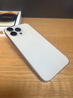 Predám iPhone 14 PRO MAX 256GB, GOLD, TOP, VOLNY 87% BAT - 4