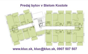 Posledné voľné skolaudované byty v developerskom projekte. B - 4