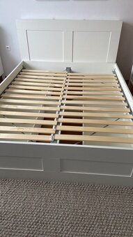 IKEA Brimnes rám postele s uloz/celo, 160x200 REZERVOVANÁ - 4