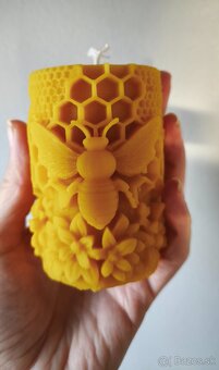 Sviečky z včelieho vosku - 4
