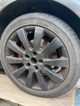 Predám ALU disky 5x120 R17 letné pneumatiky Hankook - 4