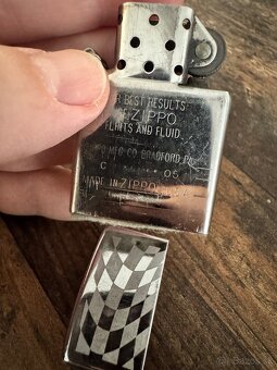 Zippo zapalovač - šachovnica - 4