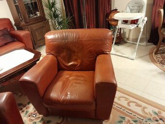 kožená sedačka - 4