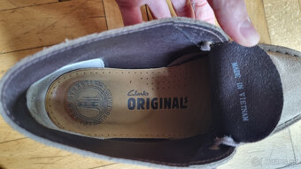 celokožené dámske topánky Clarks Originals Desert Boot 23,5 - 4