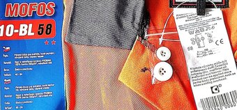 Pánske zváračské blúzy MOFOS + prac. montérky. - 4