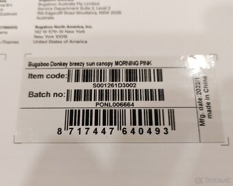 Bugaboo Donkey letné striešky - 4