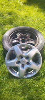 Disky Opel + zimne pneumatiky 215/55/R16 - 4