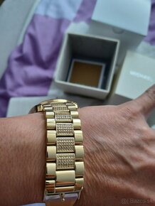 Zlate hodinky Michael Kors - 4